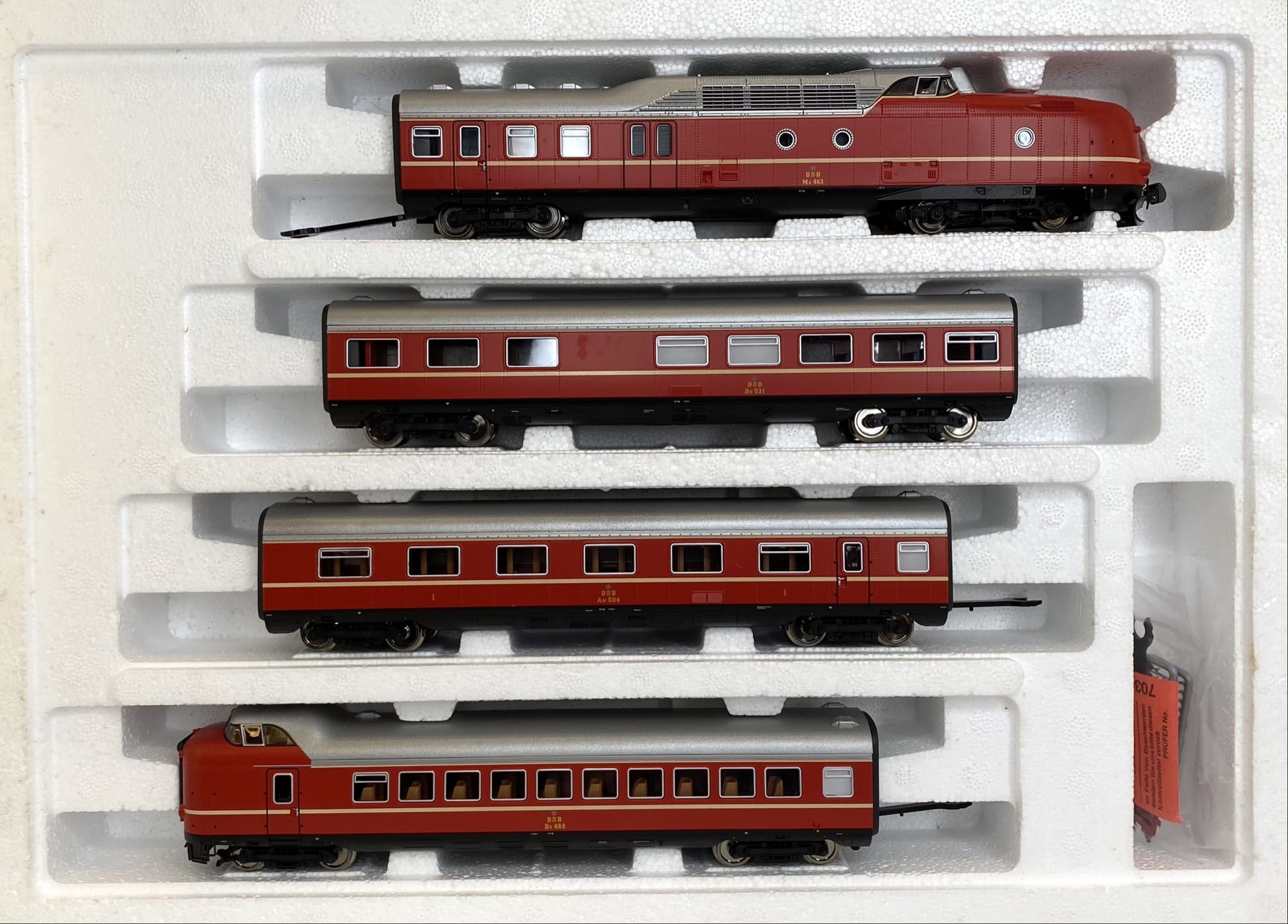 Roco 63062 - DSB MA 463 lyntog DC