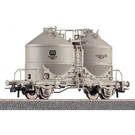 DB takvogn for kalkstenmel beholdervogn 