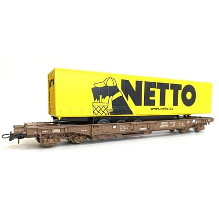 DSB Netto trailer Lommevogn 