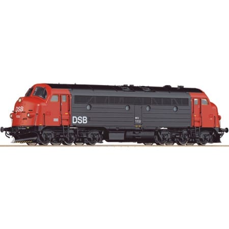 DSB MV 1144 rød/sort DC digital DC