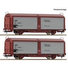 2-tlg. Set: Schiebedach-/Schiebewandwagen 
