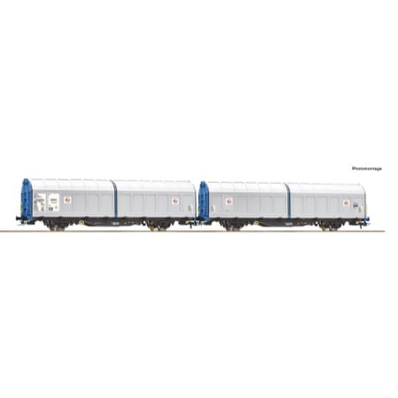 Schiebewandwagen-Doppeleinheit 