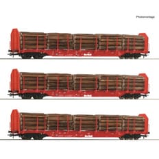 3-tlg. Set: Rungenwagen 