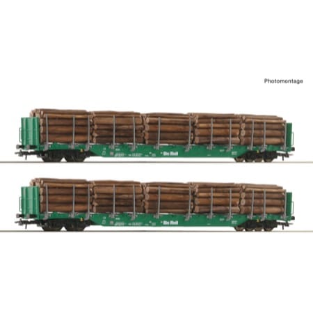 2-tlg. Set: Rungenwagen 