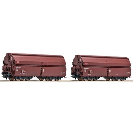 2-teiliges Set Schwenkdachwagen der DB AG DC