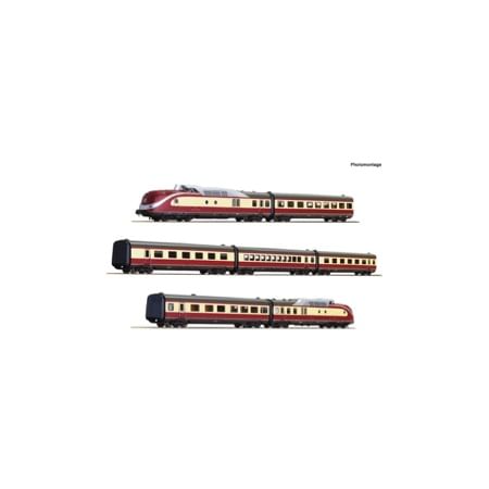 7-teiliger Dieseltriebzug BR 601, DB DC