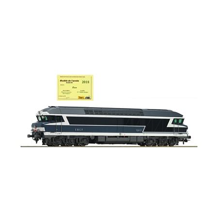 Diesel loco CC72000,SNCF 