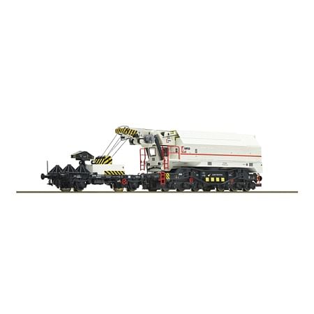 Digital railway slewing crane, SERSA 