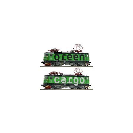 Set: 2-tlg. Elektrolokomotive Rc4, Green Cargo/SJ DC