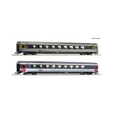 2 piece set (3): EuroCity coaches 