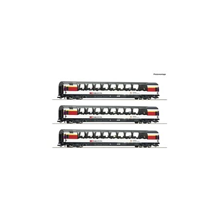 3-tlg. Set 1: „Gotthard Panorama Express“, SBB DC