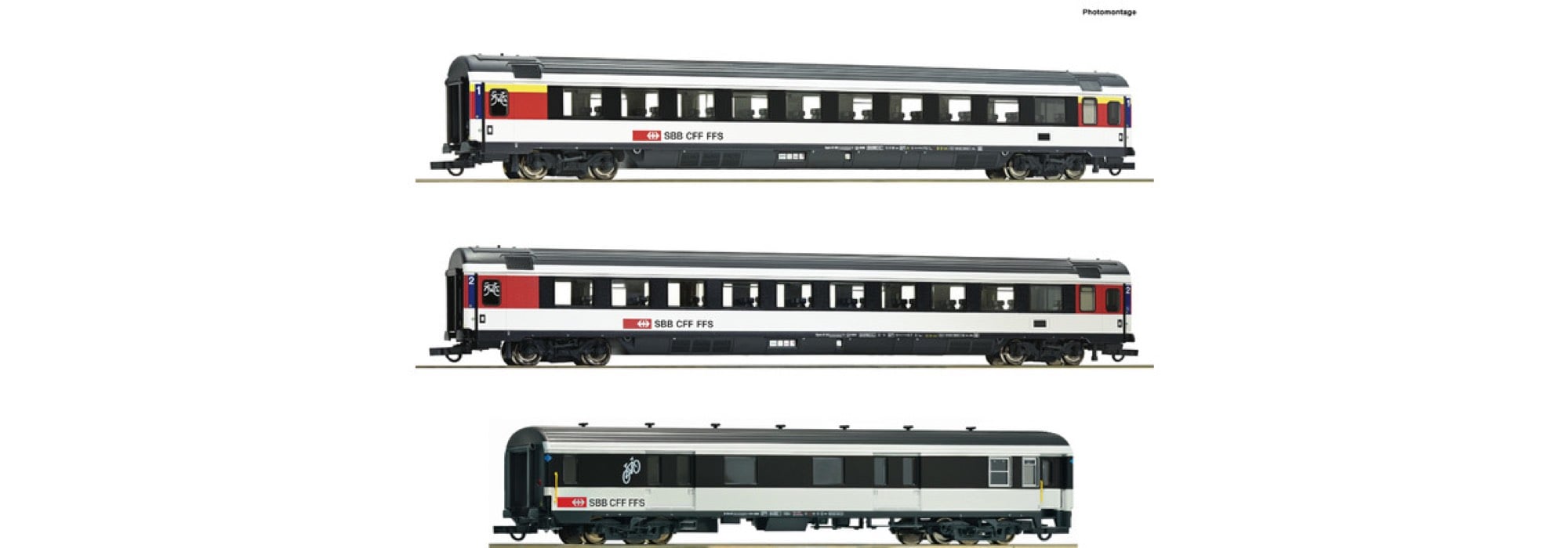 Roco 74082 - 3-tlg. Set 2: „Gotthard-Panorama Express“, SBB