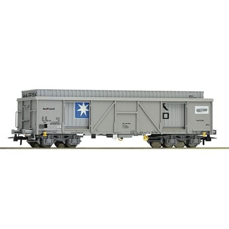 Offener Güterwagen mit Container, SNCB DC