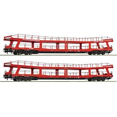 2-tlg. Set: Autotransportwagen, BTE 