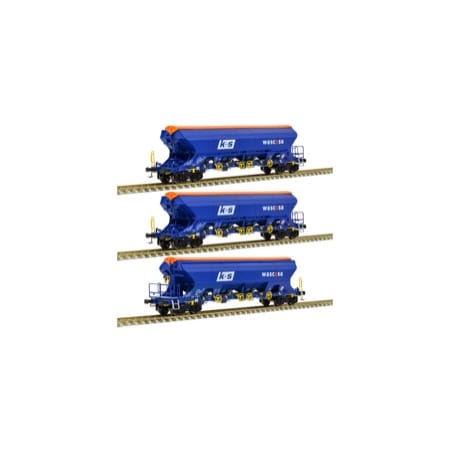 3er Set Schüttgutwagen Tanpps Wascosa, Ep.VI 