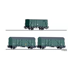 Freight car set “Bauzugwagen” of the 