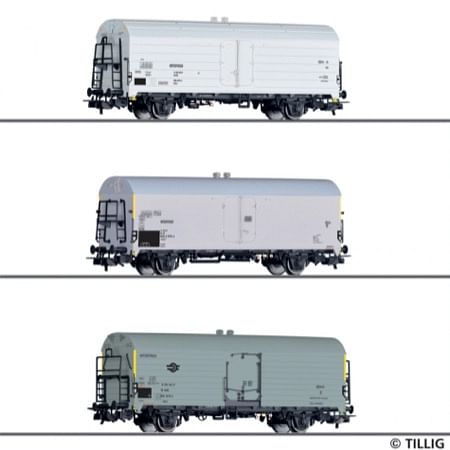 Freight car set INTERFRIGO of the 