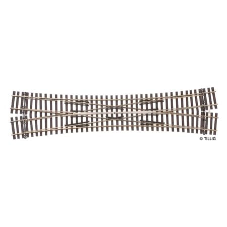 Dobbelt krydsningssporskifte (Baeseler type) 15 ° 