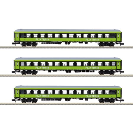 Schnellzugwagen-Set "FlixTrain" 
