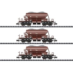 Wagen-Set "Dienstgüterschotterwagen" 