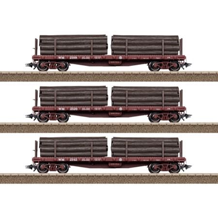 US-Flachwagen-Set 