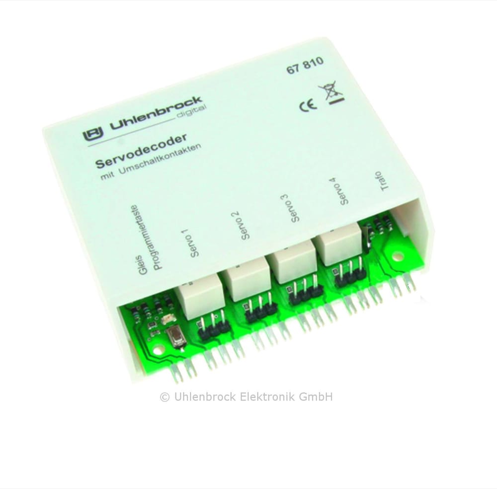 Uhlenbrock 67810 - Servo Decoder with Switch Output