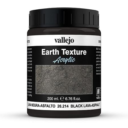 Schwarze Lava, Asphalt, 200 ml 