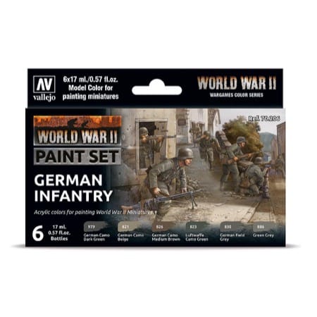 Farb-Set, Deutsche Infanterie 