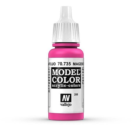 Magenta, Fluoreszierend, 17 ml (nr.208) 