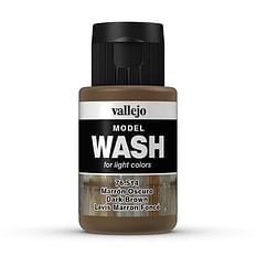 Wash-Colour, Mørkebrun, 35 ml 