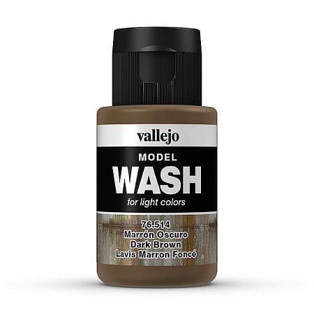 Wash-Colour, Mørkebrun, 35 ml 