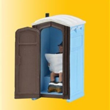 H0 Baustellen-Toilette, bew 