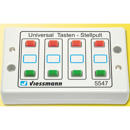 Tasten-Stellpult 2-begriffig 