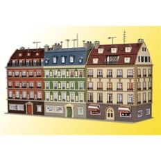 H0 Häuserblock, 3 Gebäude 