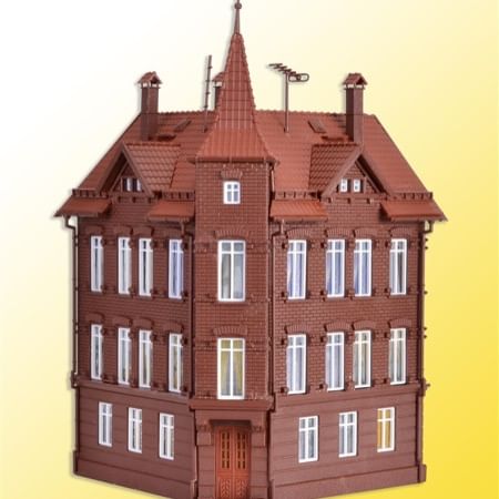 H0 Eisenbahner-Wohnhaus, Eckh 