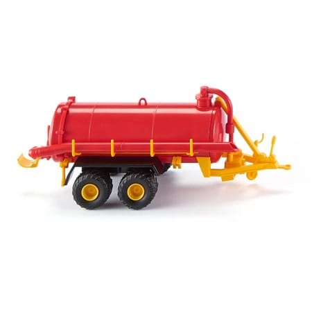 Vakuumfasswagen - vacuum barrel trailer - épandeur d\'engrais  
rot/gelb  /   red/yellow   /   rouge/jaune 